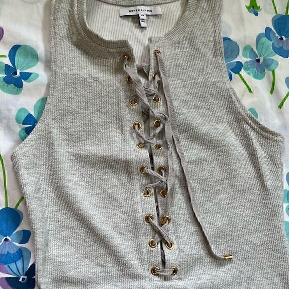 Derek Lam 10 Crosby Ribbed Tank Dress - Picture 3 of 12